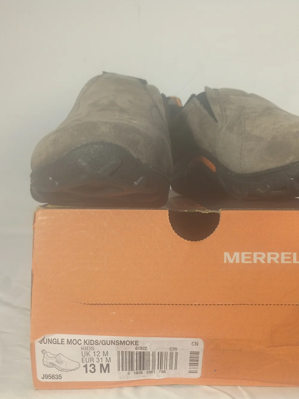 Merrell Jungle Moc Kids Gunsmoke (Gray)